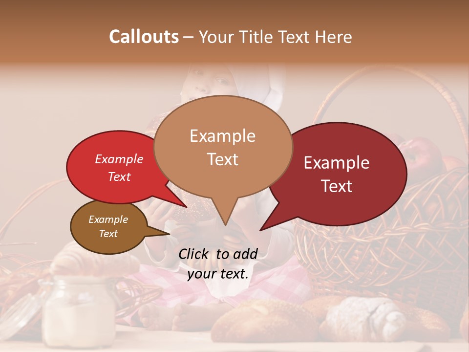 Bebe Panadero PowerPoint Template