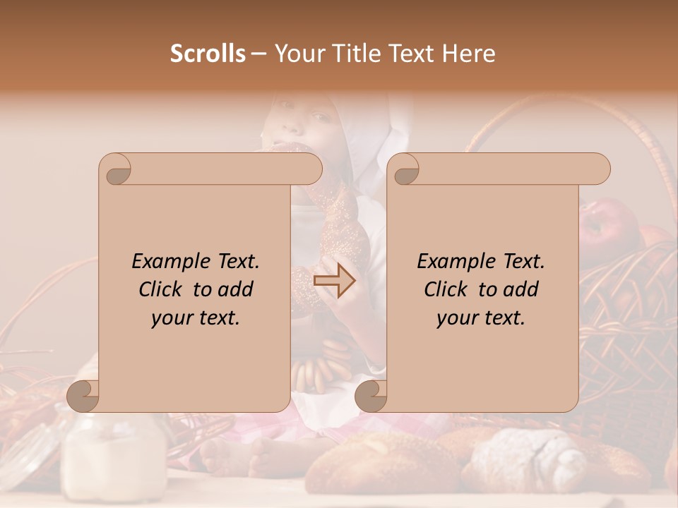Bebe Panadero PowerPoint Template