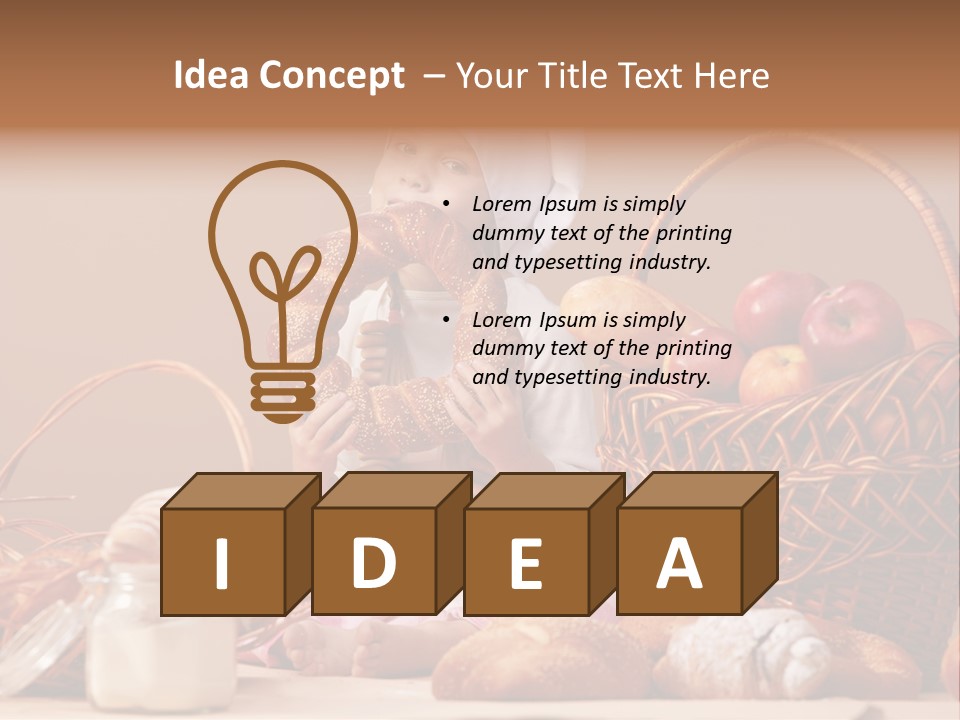 Bebe Panadero PowerPoint Template