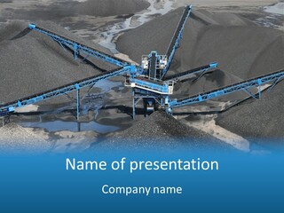 Background Mining PowerPoint Template