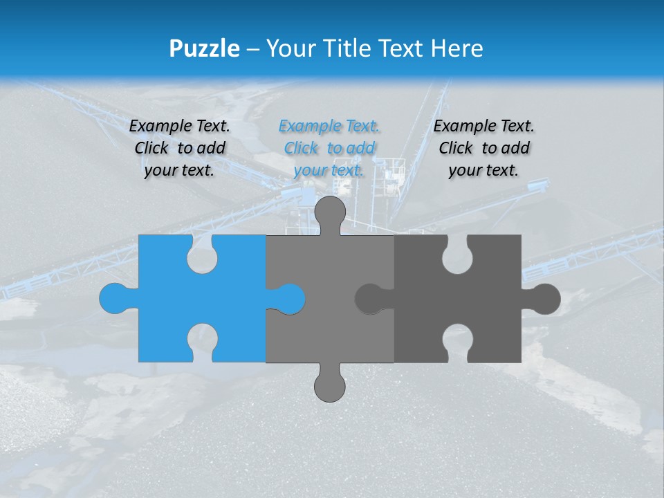 Background Mining PowerPoint Template