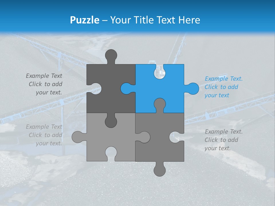 Background Mining PowerPoint Template