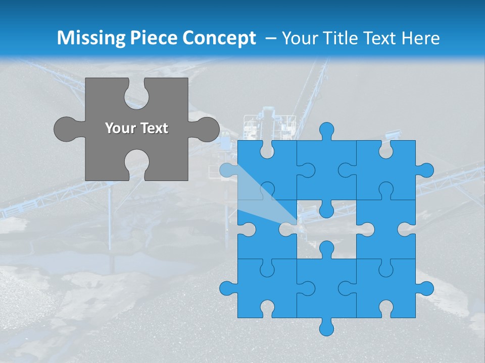 Background Mining PowerPoint Template