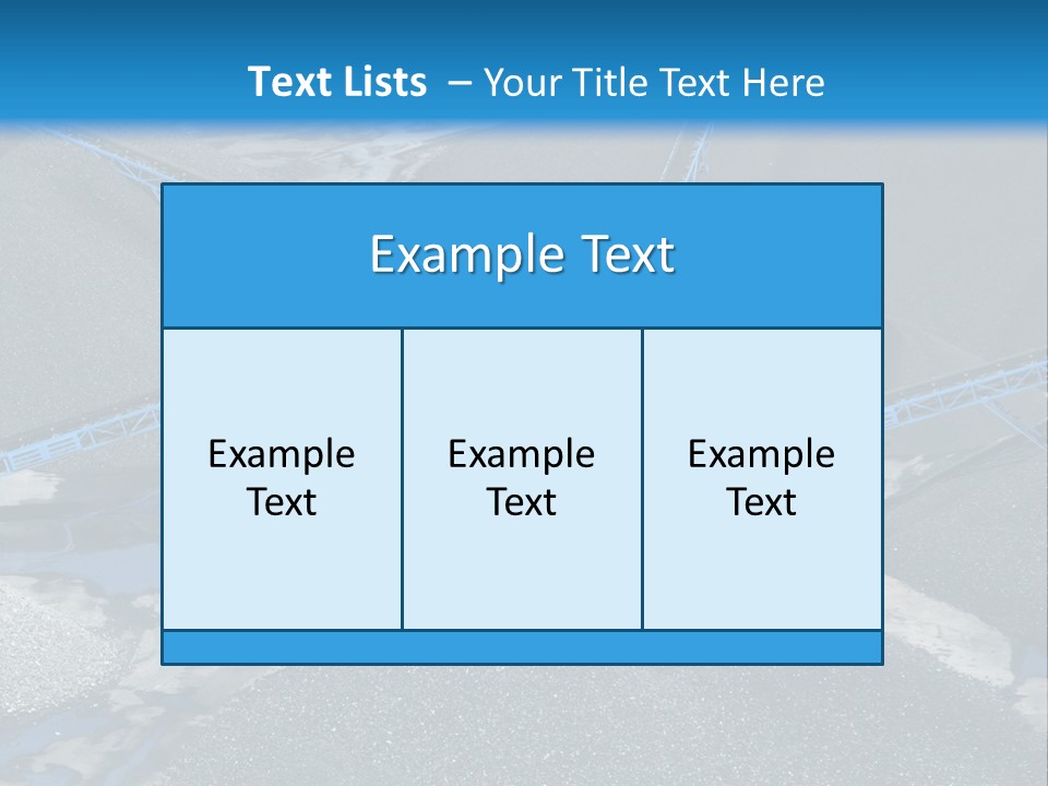 Background Mining PowerPoint Template
