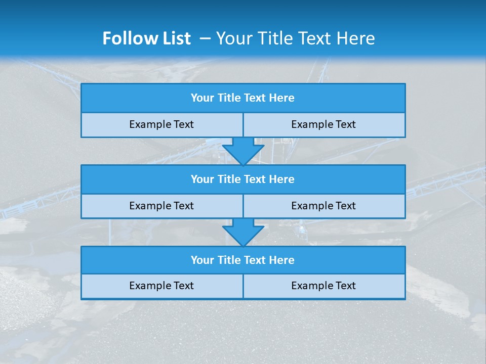 Background Mining PowerPoint Template