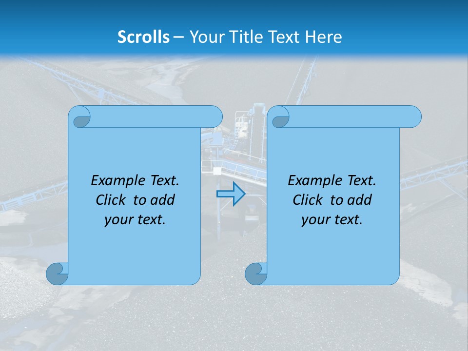 Background Mining PowerPoint Template
