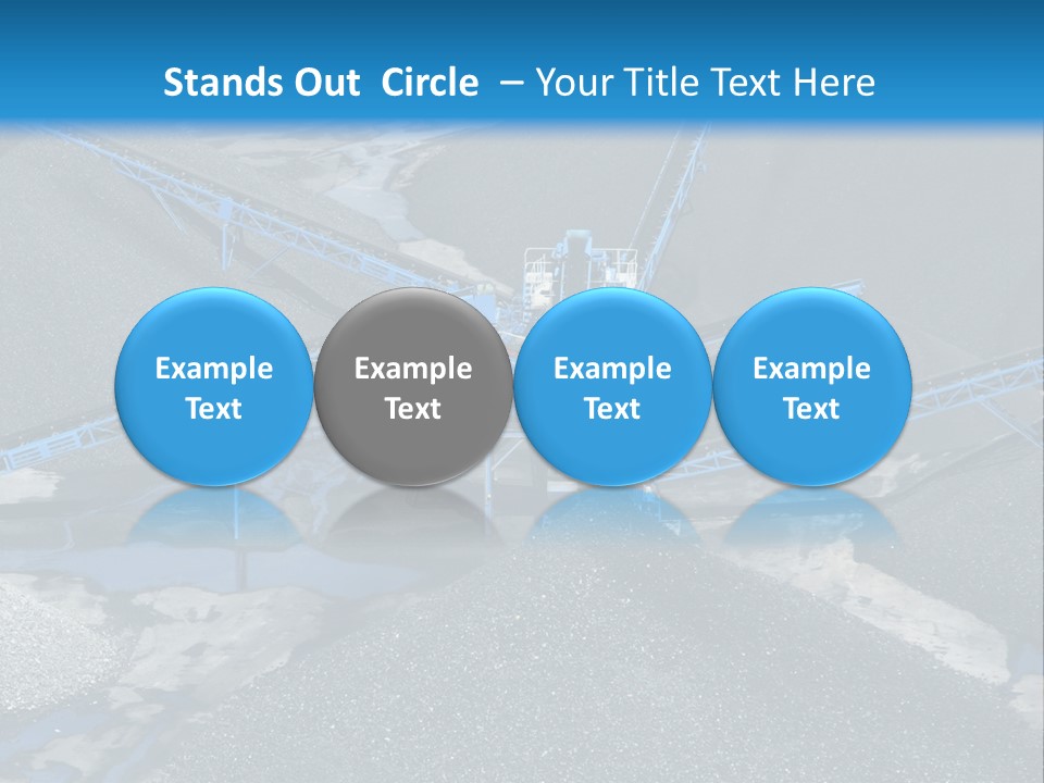 Background Mining PowerPoint Template