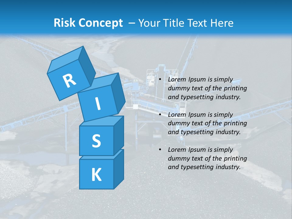 Background Mining PowerPoint Template