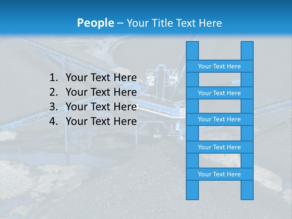 Background Mining PowerPoint Template