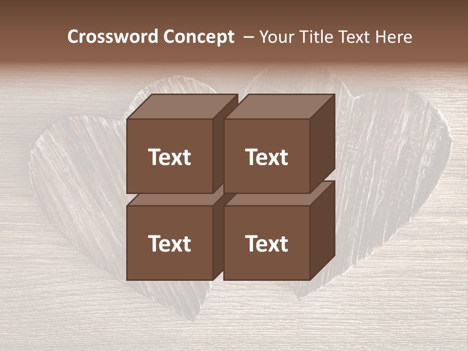 Love Wood PowerPoint Template