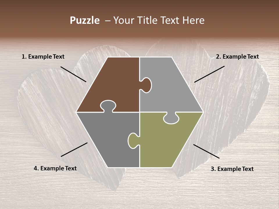 Love Wood PowerPoint Template