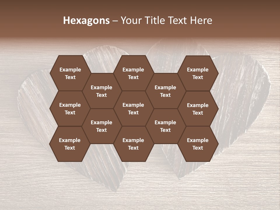 Love Wood PowerPoint Template