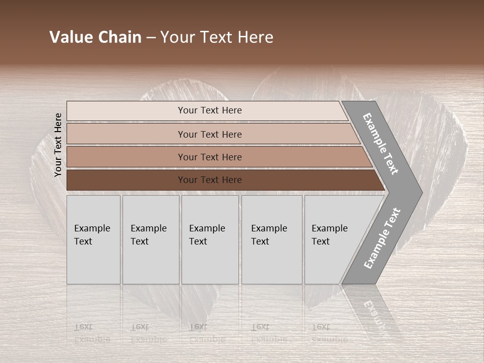 Love Wood PowerPoint Template