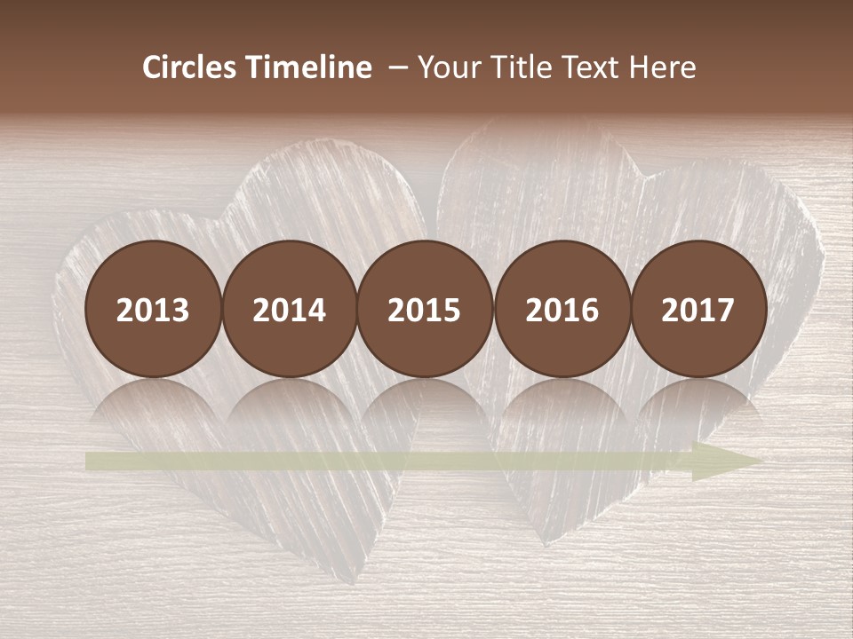 Love Wood PowerPoint Template