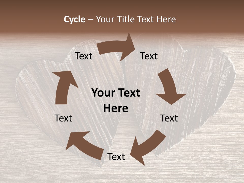 Love Wood PowerPoint Template
