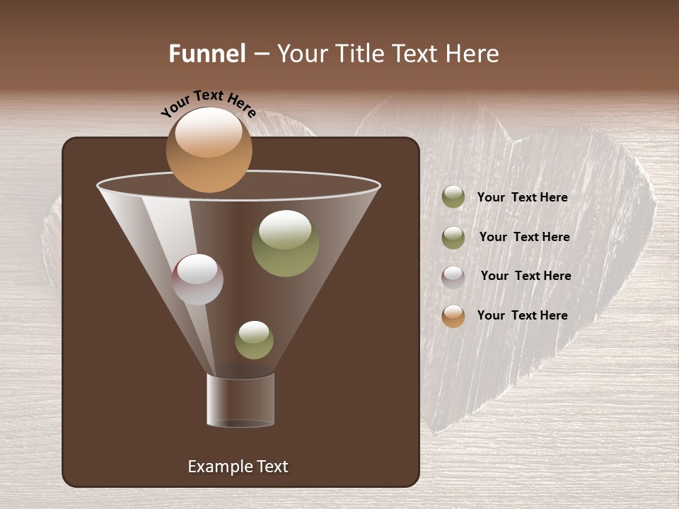 Love Wood PowerPoint Template