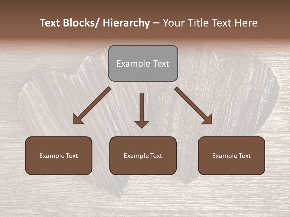 Love Wood PowerPoint Template