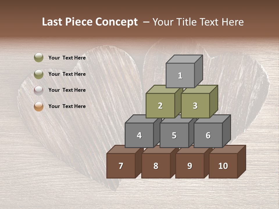Love Wood PowerPoint Template