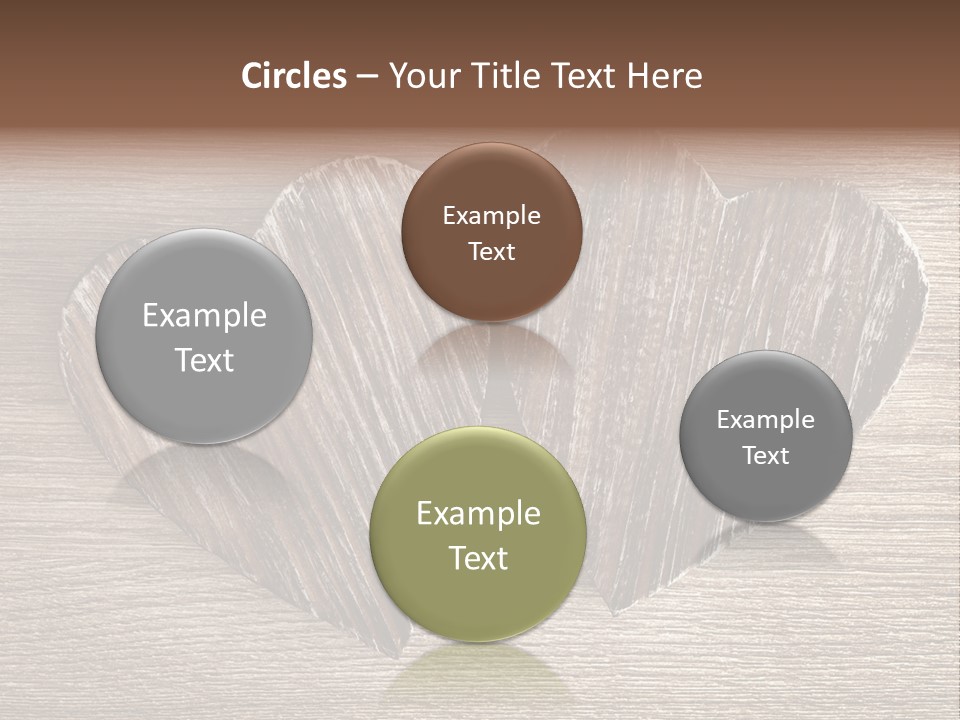 Love Wood PowerPoint Template