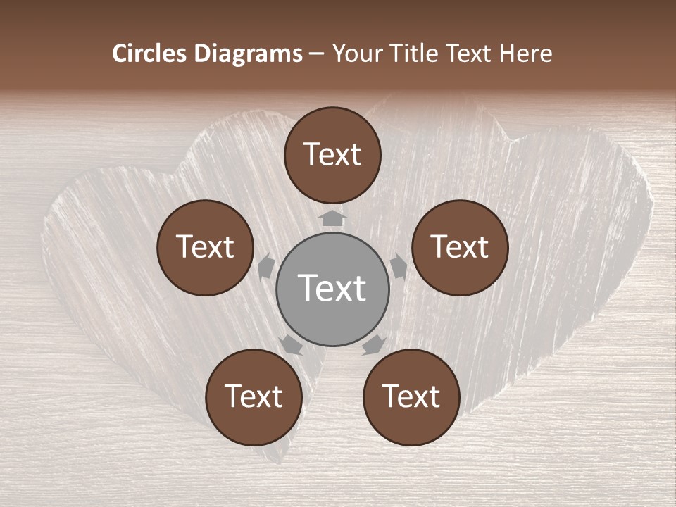 Love Wood PowerPoint Template