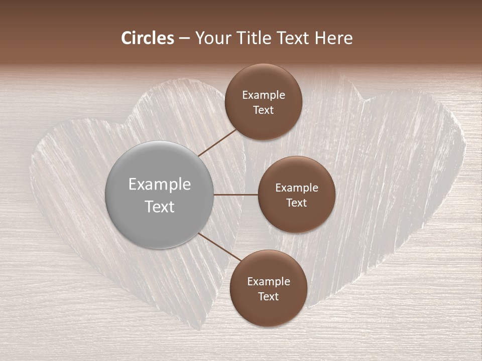 Love Wood PowerPoint Template