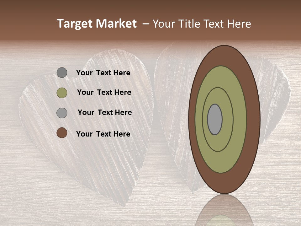 Love Wood PowerPoint Template