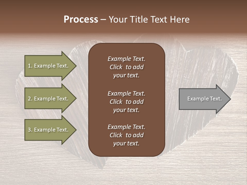 Love Wood PowerPoint Template