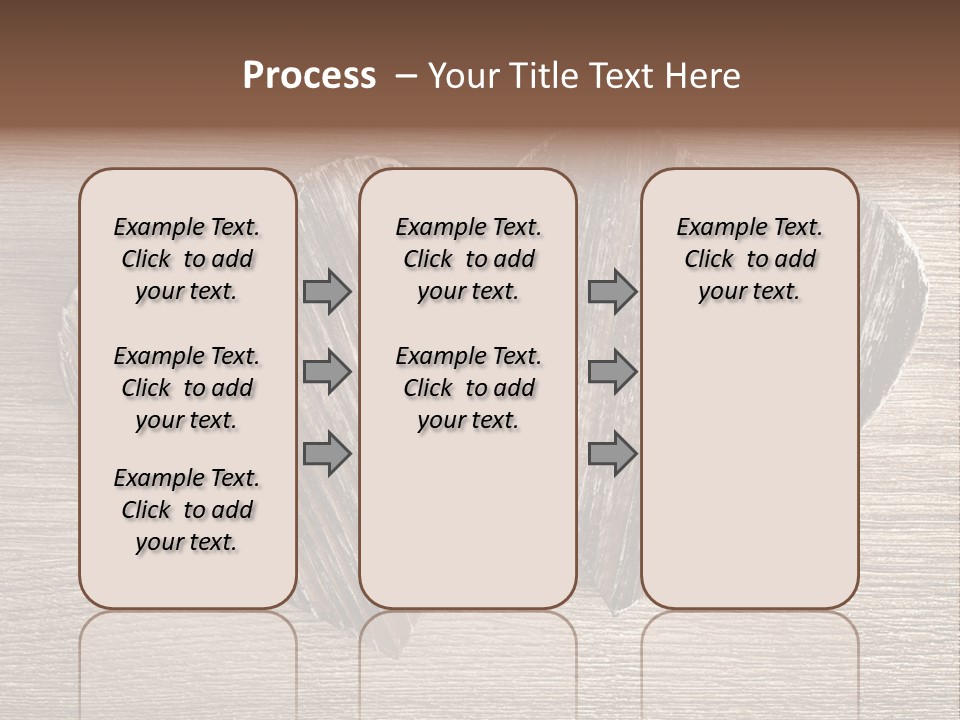 Love Wood PowerPoint Template