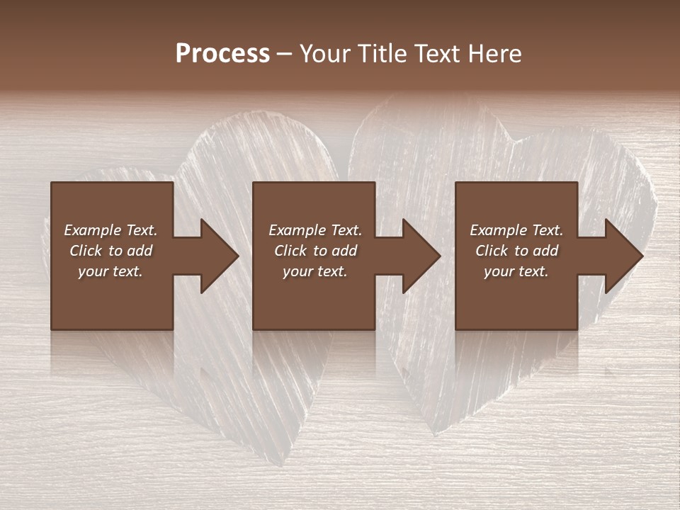 Love Wood PowerPoint Template