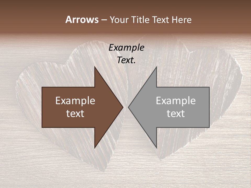 Love Wood PowerPoint Template
