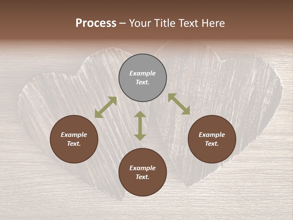Love Wood PowerPoint Template