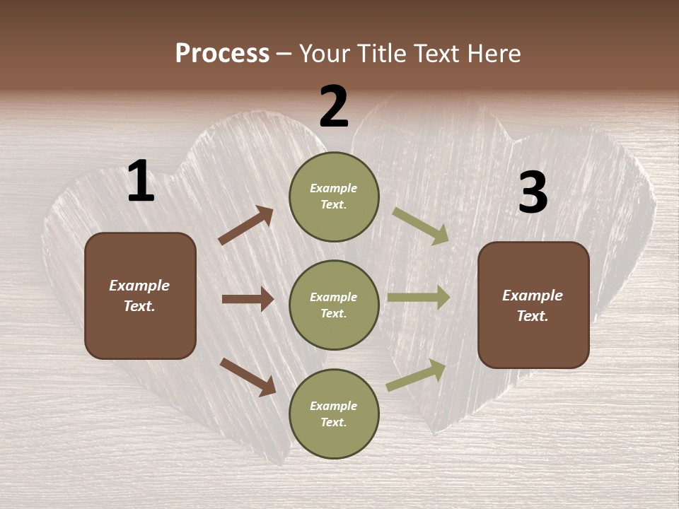 Love Wood PowerPoint Template