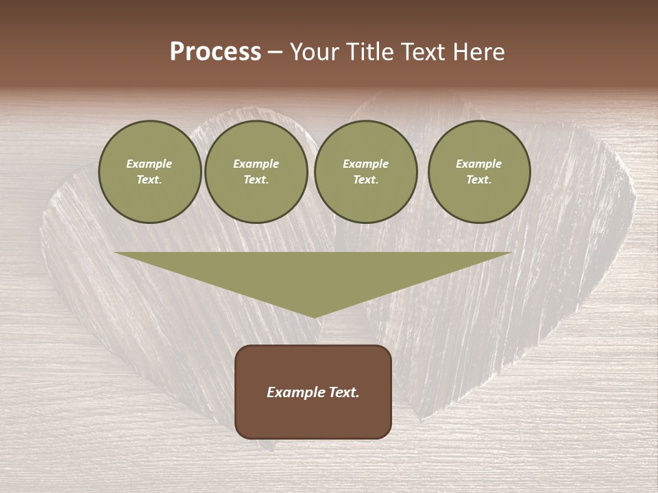 Love Wood PowerPoint Template