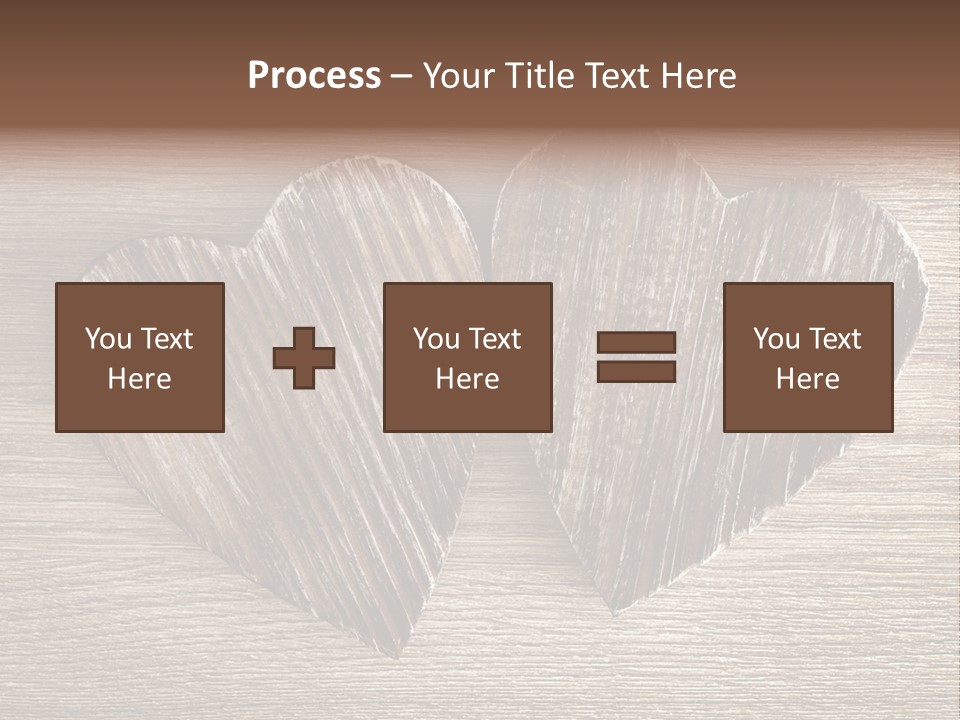 Love Wood PowerPoint Template
