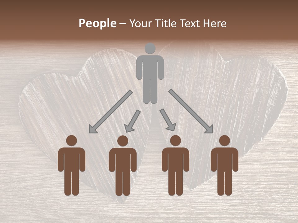 Love Wood PowerPoint Template
