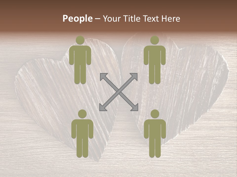 Love Wood PowerPoint Template