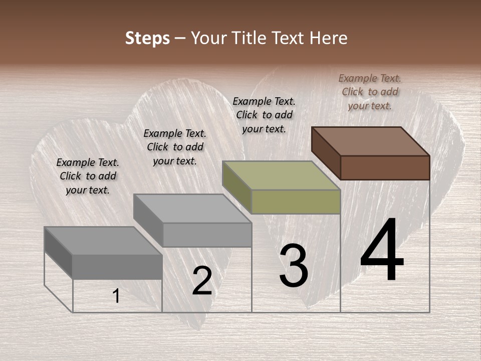Love Wood PowerPoint Template
