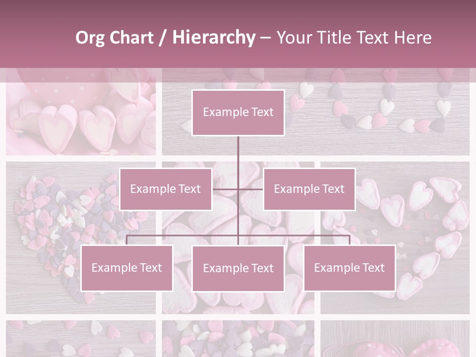Hearts Collage PowerPoint Template