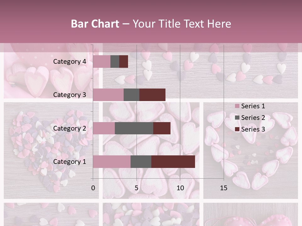 Hearts Collage PowerPoint Template