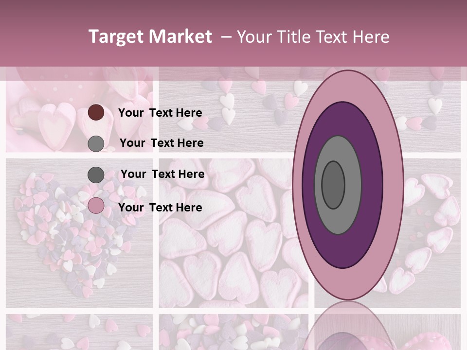 Hearts Collage PowerPoint Template