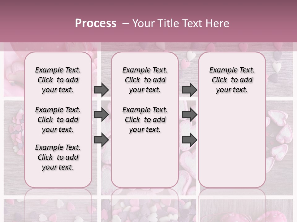 Hearts Collage PowerPoint Template