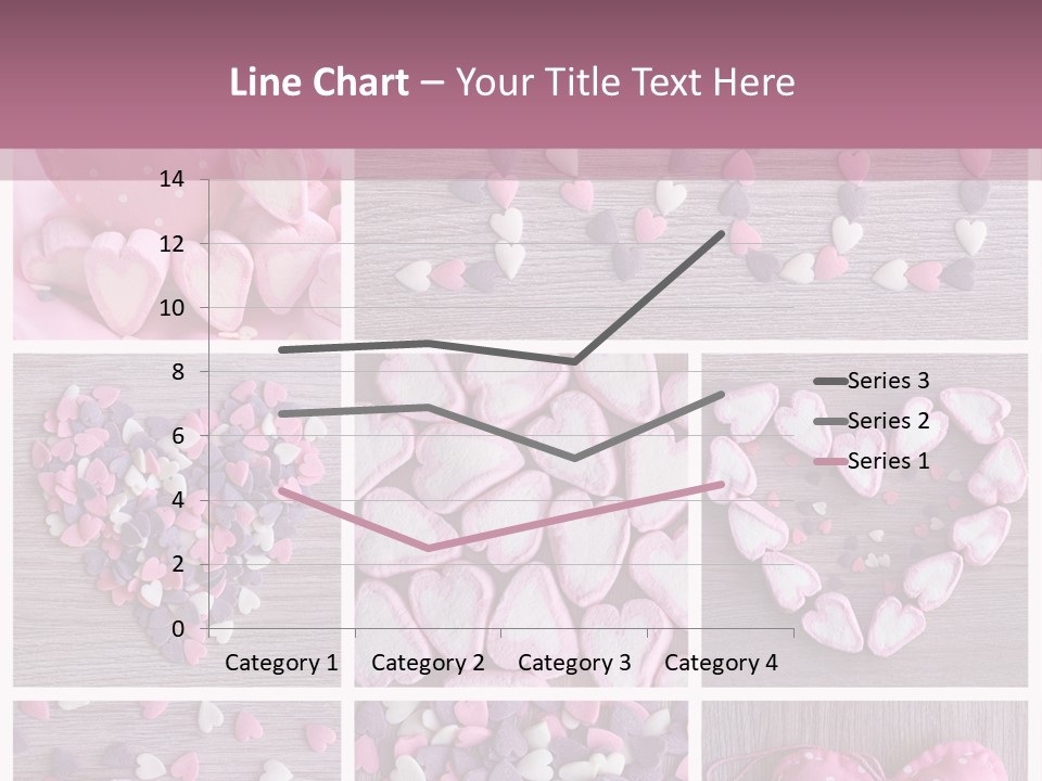 Hearts Collage PowerPoint Template