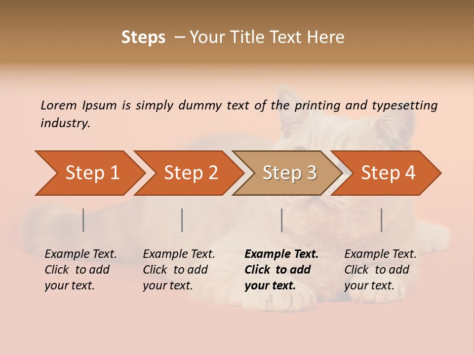 Cat Wallpaper 1920X1080 PowerPoint Template