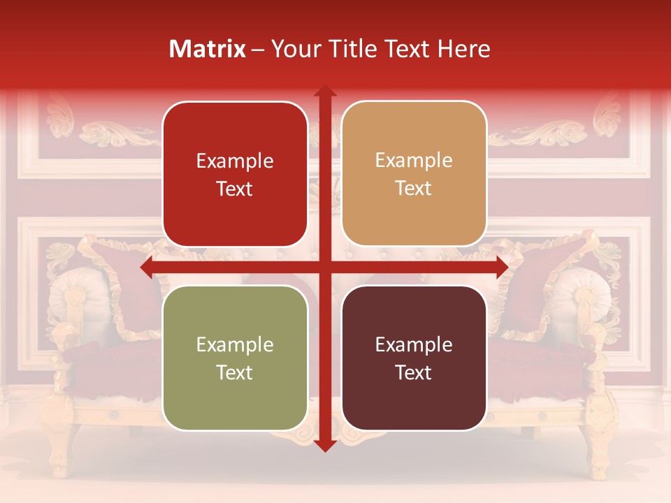 Royal Sofa PowerPoint Template