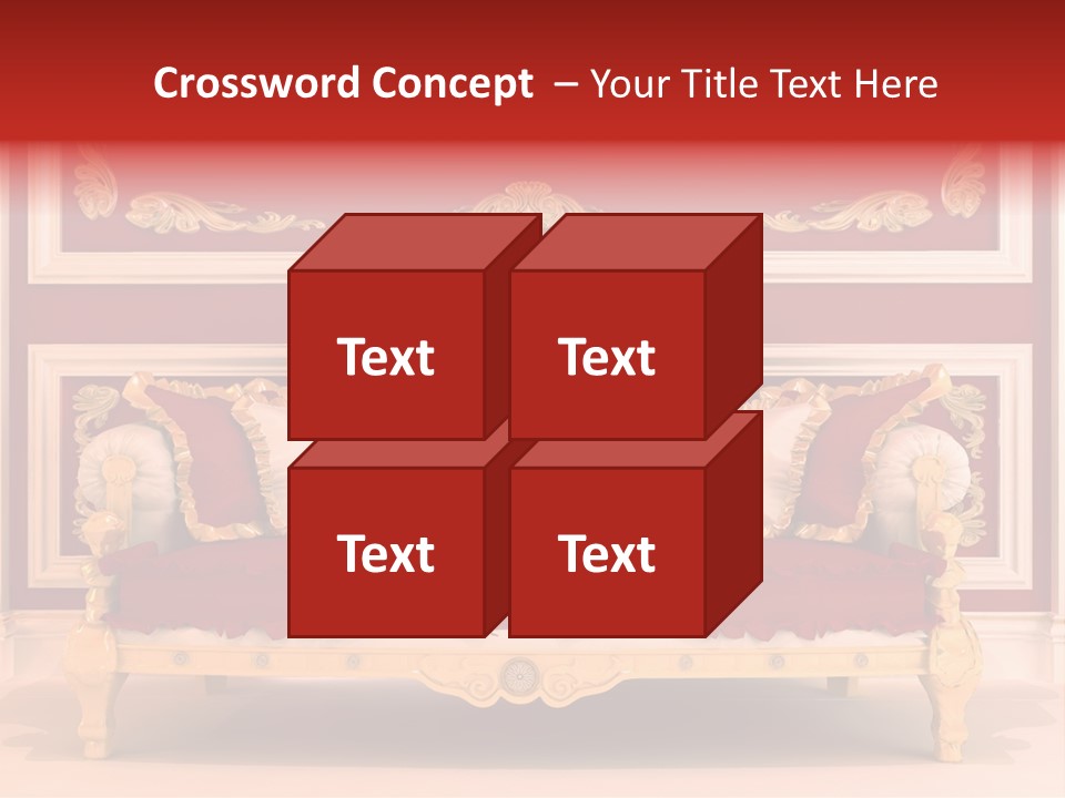 Royal Sofa PowerPoint Template