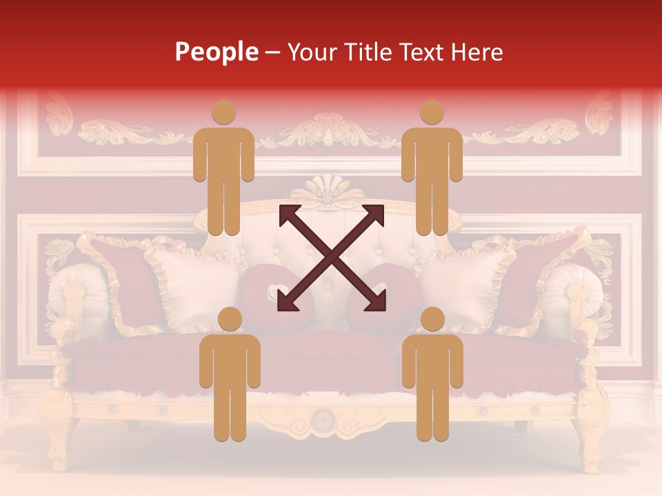 Royal Sofa PowerPoint Template