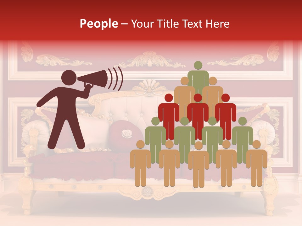 Royal Sofa PowerPoint Template