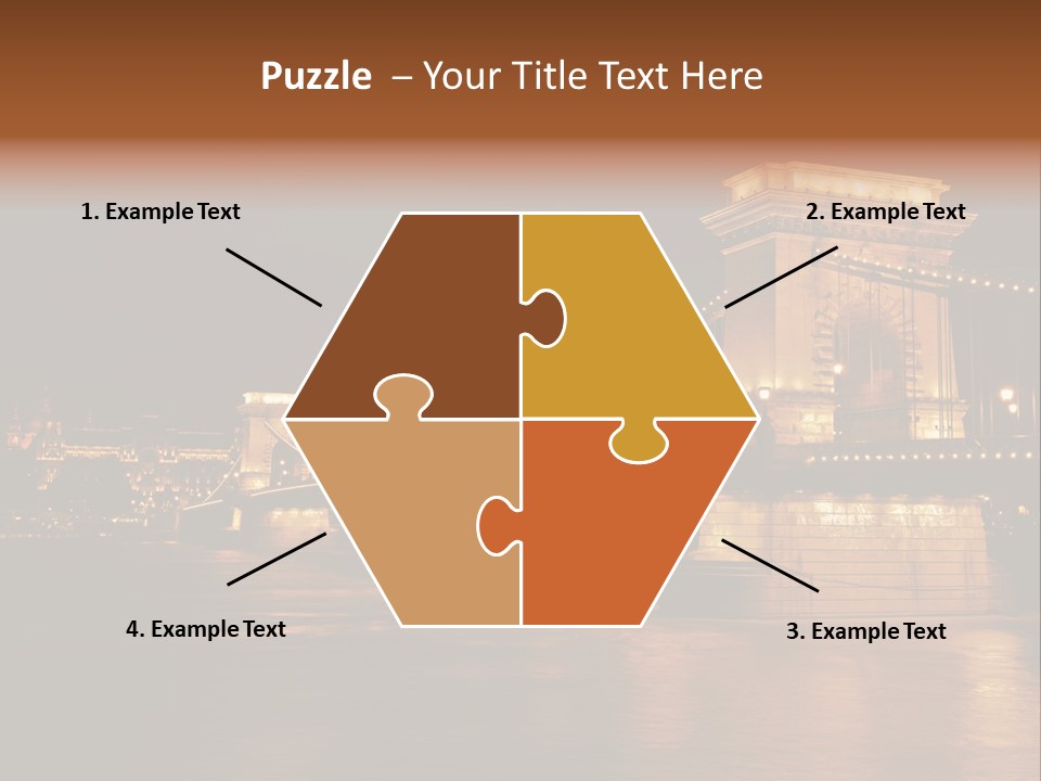 Hungary At Night PowerPoint Template