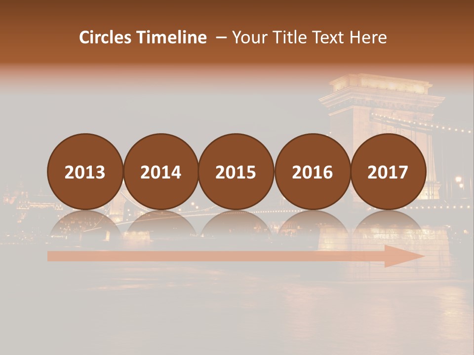 Hungary At Night PowerPoint Template