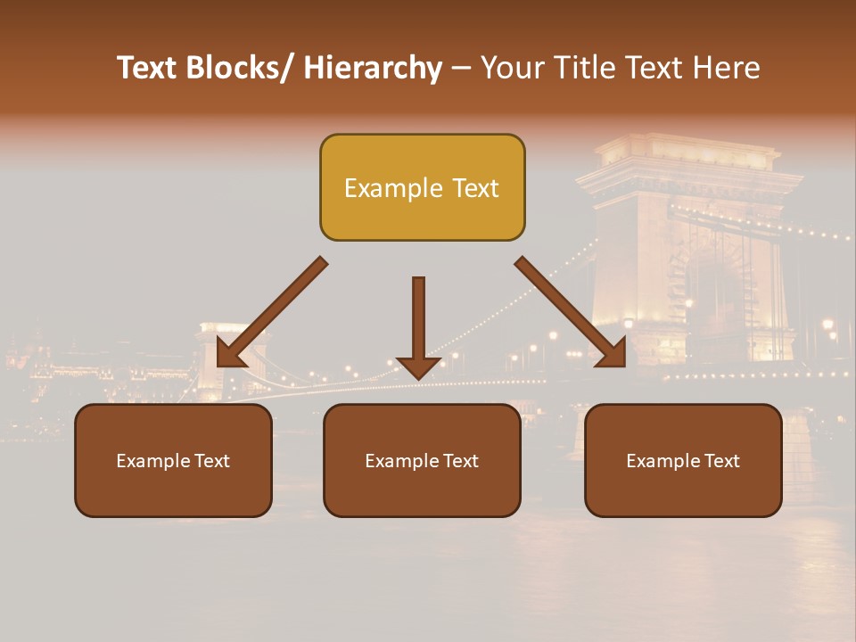 Hungary At Night PowerPoint Template